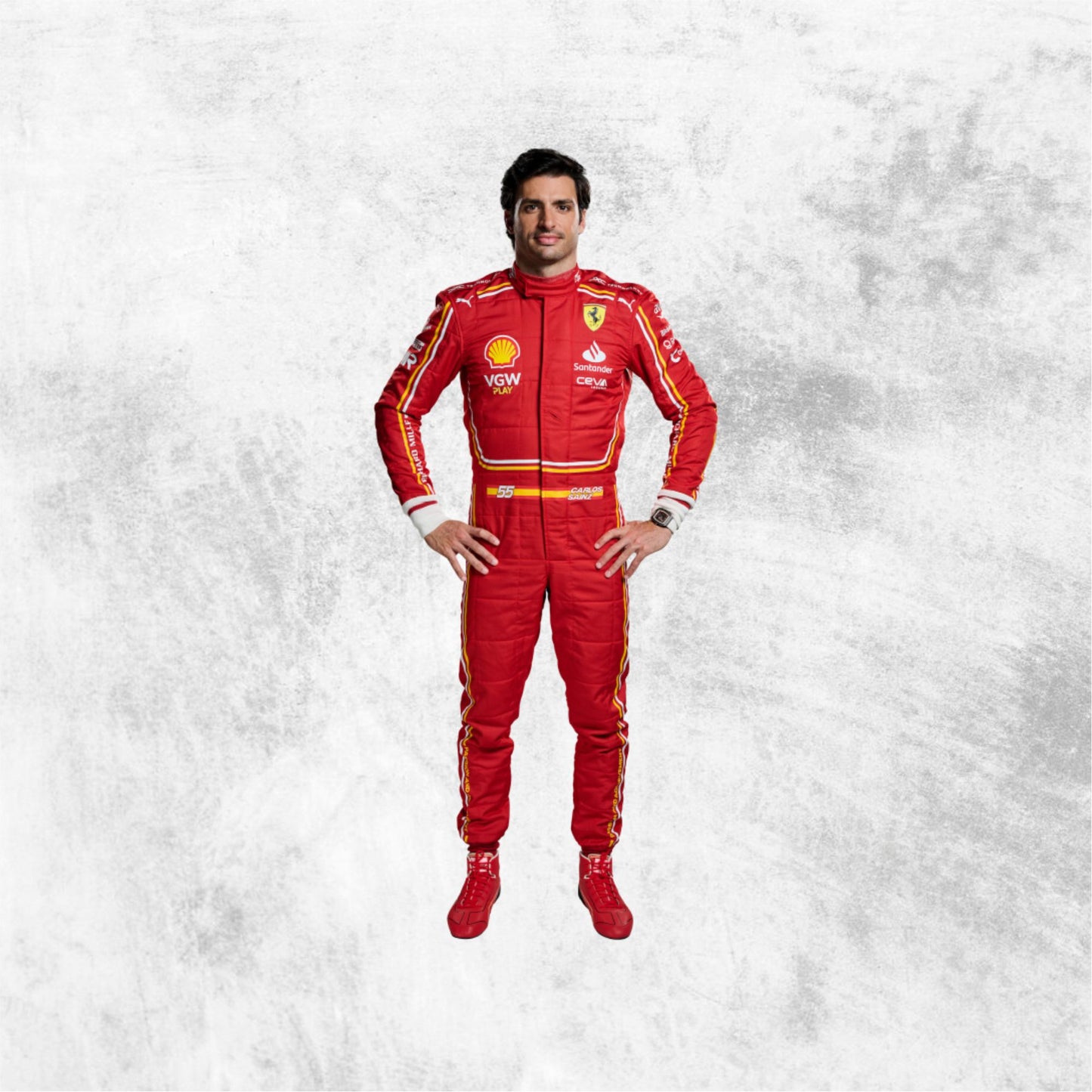 2024 Carlos Sainz Scuderia Ferrari F1 Team Race Suit