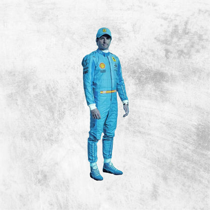 2024 Carlos Sainz Scuderia Ferrari Miami GP F1 Team Race Suit