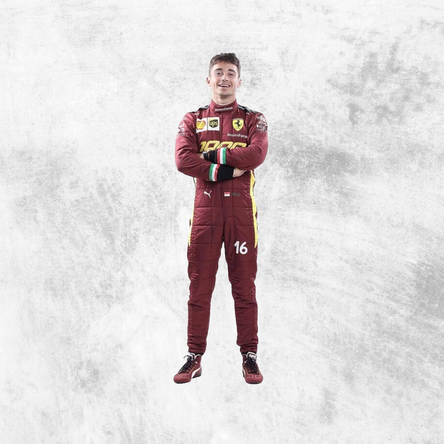 Charles Leclerc 2020 Ferrari F1 1000 GP replica Racing Suit