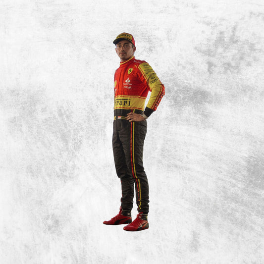 Charles Leclerc 2023 Italian Grand Prix F1 Team Ferrari Racing Suit