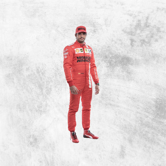 2021 Carlos Sainz Jr. Scuderia Ferrari Race Suit