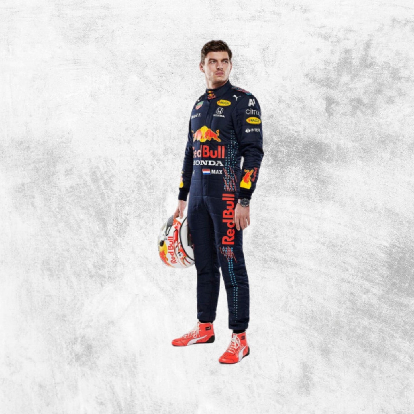 2019 Max Verstappen F1 Red Bull Racing Suit