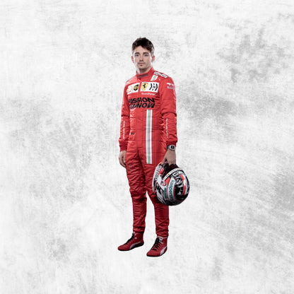 Charles Leclerc 2021 F1 Ferrari Printed Race Suit