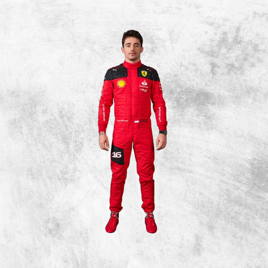 Charles Leclerc 2023 F1 Team Ferrari Racing Suit