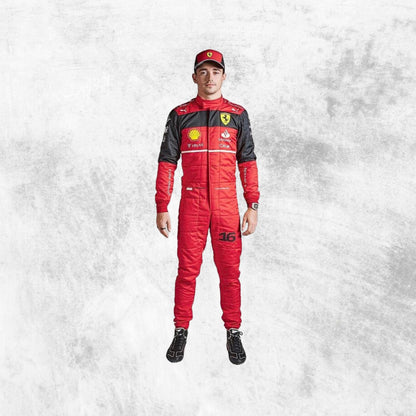 Charles Leclerc 2022 F1 Ferrari Racing Suit