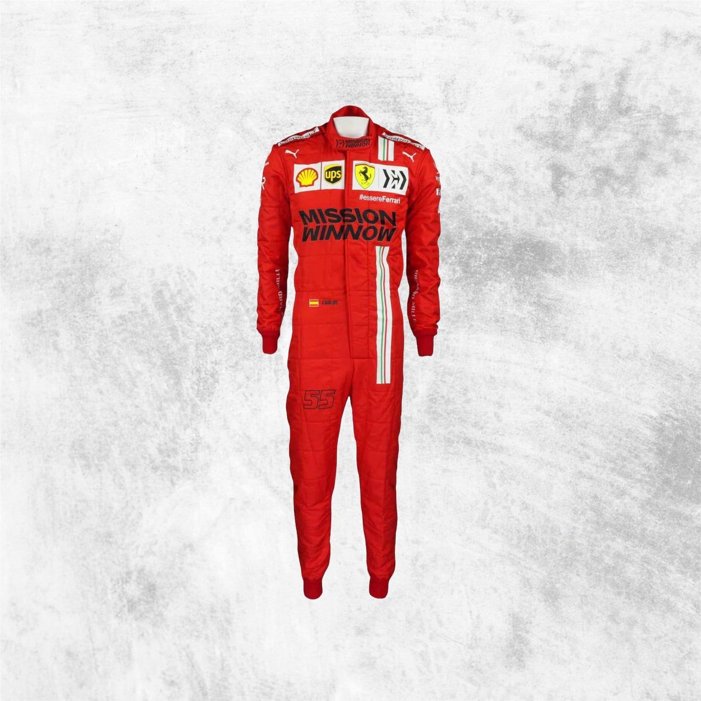 2021 Carlos Sainz Jr. Scuderia Ferrari Race Suit