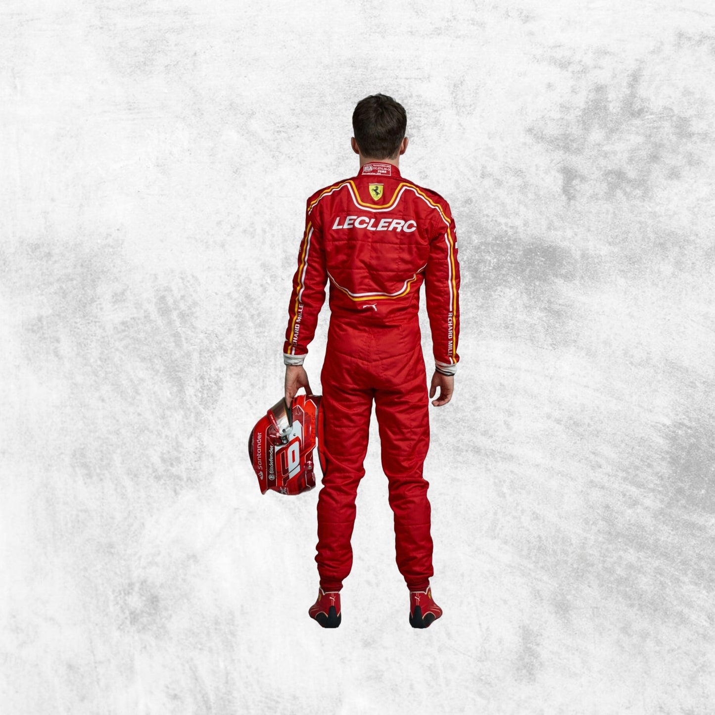 New 2024 Charles Leclerc F1 Team Ferrari Racing Suit