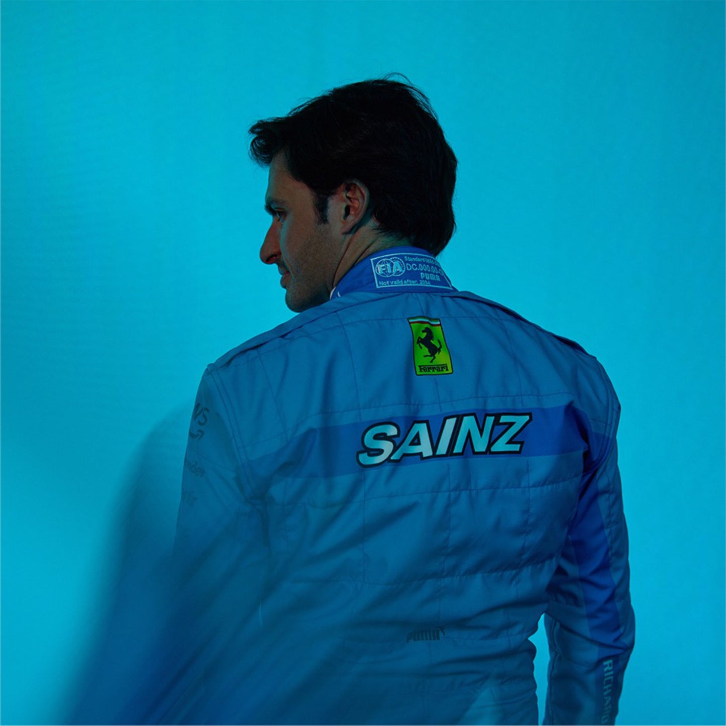 2024 Carlos Sainz Scuderia Ferrari Miami GP F1 Team Race Suit